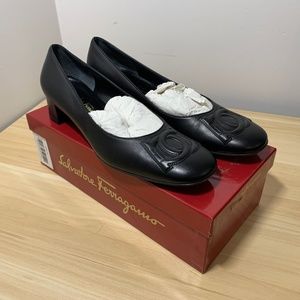Salvatore Ferragamo Black Pumps